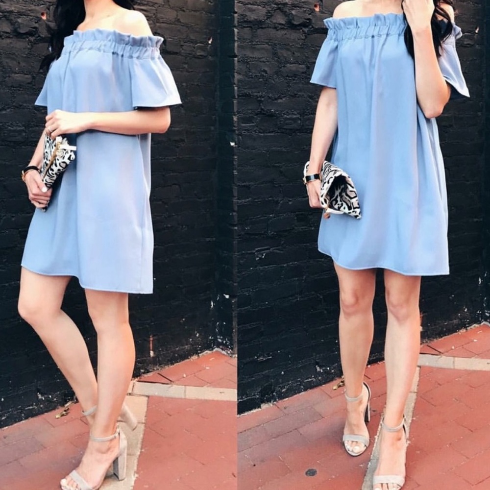 Women’s off-the-shoulder dress